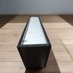 Yapay Çiçek Antrasit Saksıda 180 cm Bambu 10 Adet (Tüm Set Dahil) Seperatör