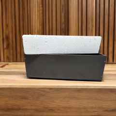 Yapay Çiçek Antrasit Saksıda 180 cm Bambu 10 Adet (Tüm Set Dahil) Seperatör