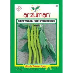 Sarı Sivri Çorbacı  Biber Tohumu-10 Gram