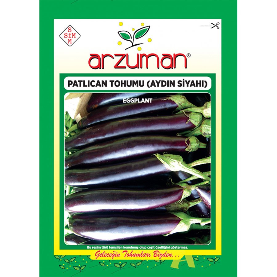 Erkenci Aydın Siyahı Patlıcan Tohumu-10 Gram