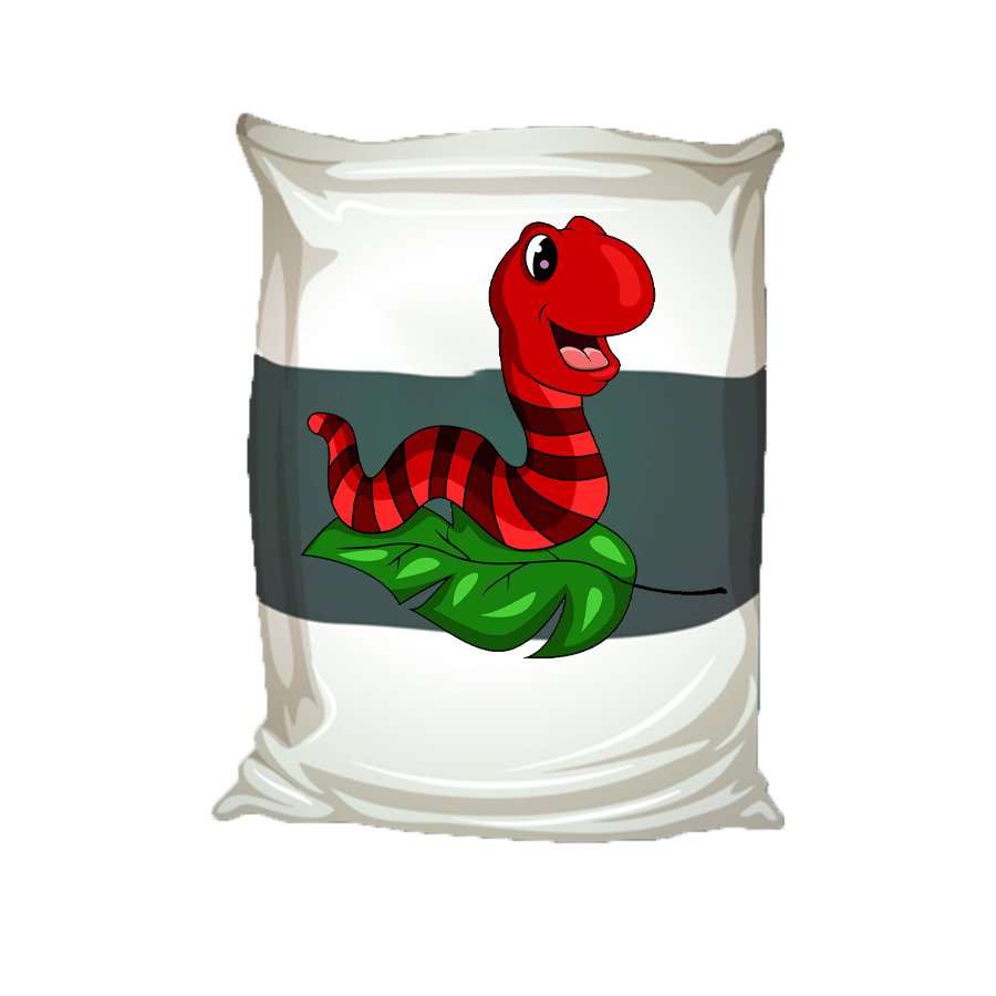 Organik Doğal (Katı) Solucan Gübresi-5 Kg