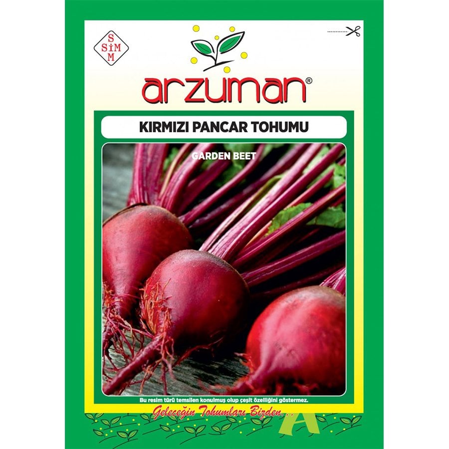 İçi Dışı Kırmızı Pancar Tohumu-25 Gram