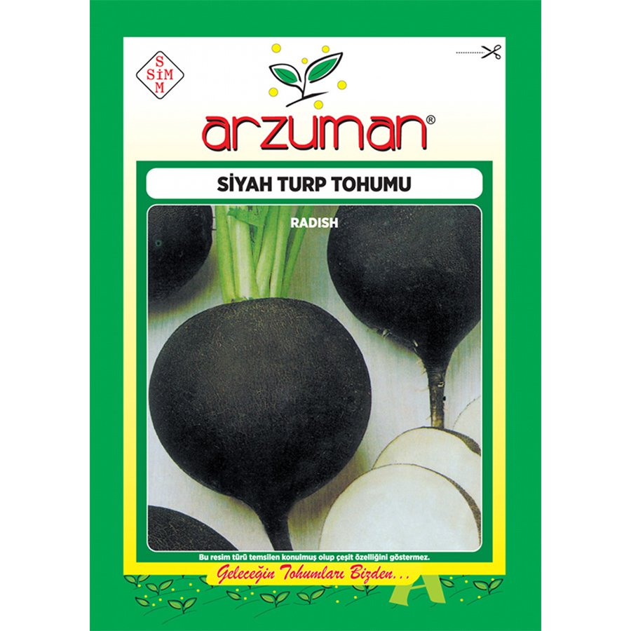 Siyah İnci Siyah Turp Tohumu-25 Gram