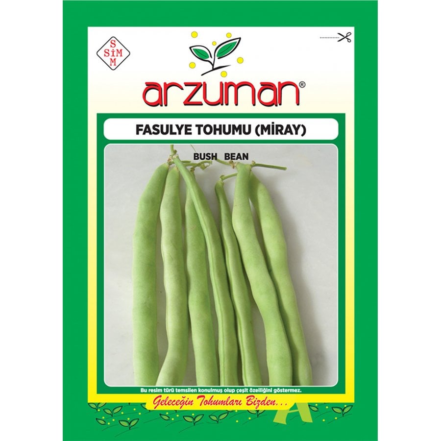 Kılçıksız Oturak Miray Fasulye Tohumu-50 Gram