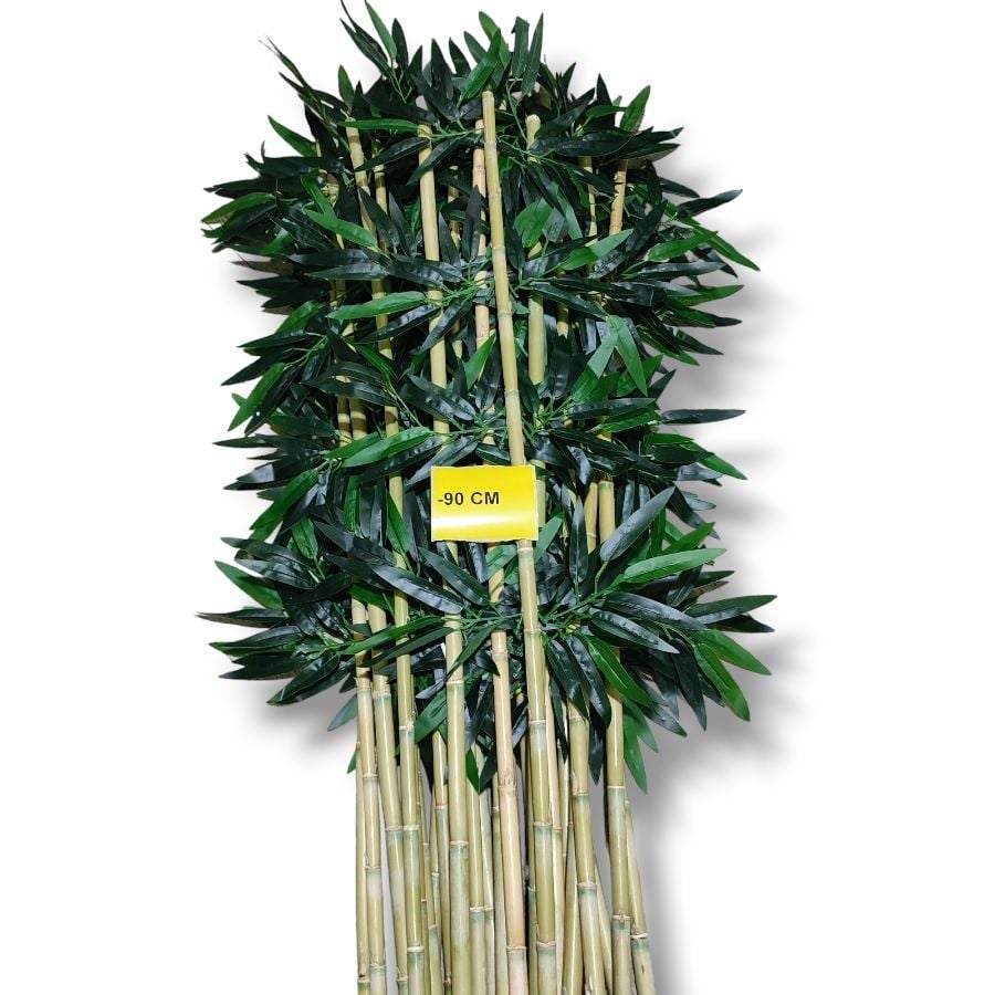 Yapay Bambu 90 Cm (15 Adet) Islak Doku Dekor Çubuğu