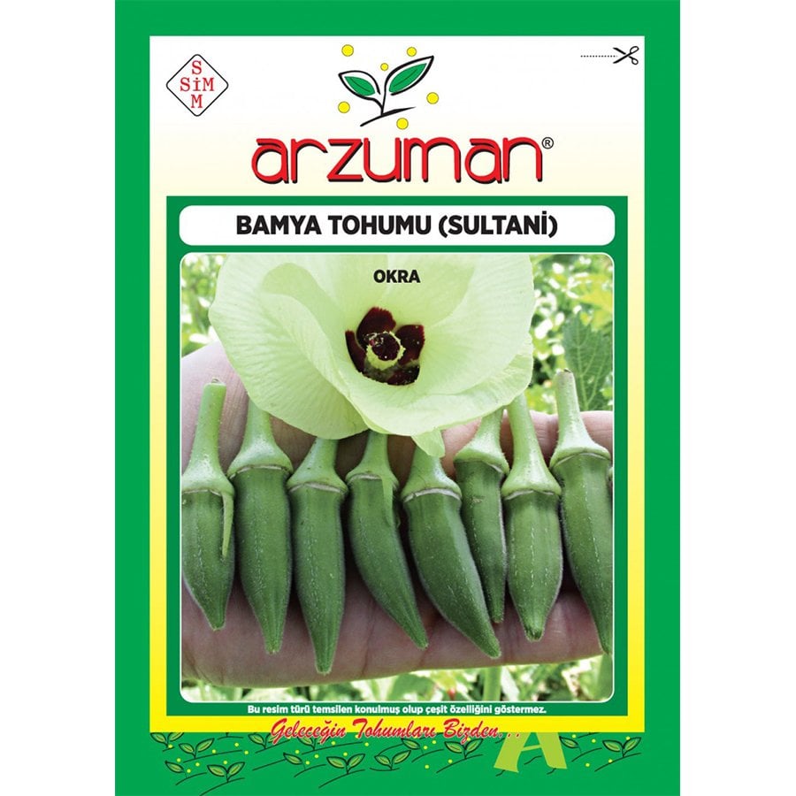 Meşhur Sultani Bamya Tohumu-25 Gram