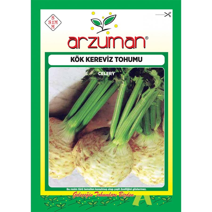Beyaz Etli Kök Kereviz Tohumu-10 Gram