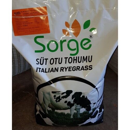 Sorge Reis Italian Ryegrass Süt Otu Tohumu-25 Kg