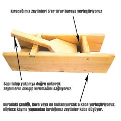 Çok Pratik Zeytin Kırma Makinesi-8 Adet